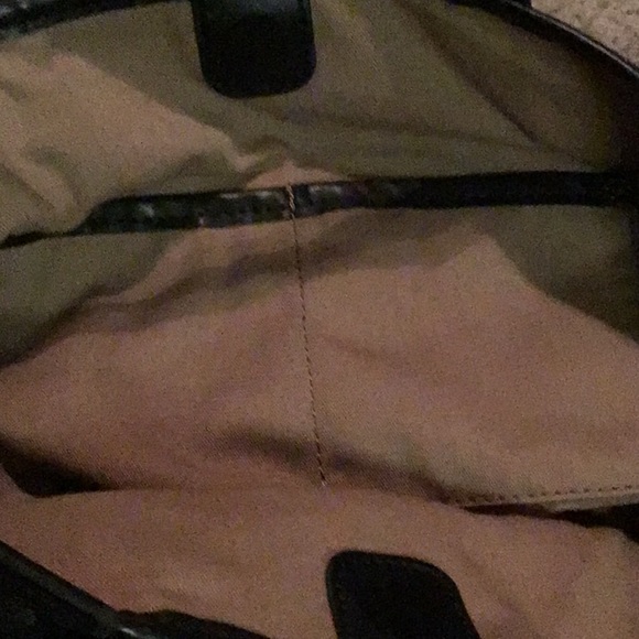 KELSEY DAGGER NWOT Gray Flannel TOTE BAG -2 STRAPS ROOMY INTERIOR PERFECT 4 NYER - Picture 8 of 8